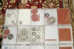 HUGE LOT of Stampin Up Sets Christmas Flowers Mixed Sets Make a Wish Birthday
