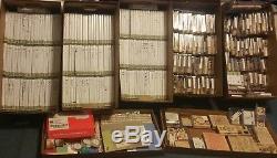 HUGE Lot 265 STAMPIN UP SETS! New and Used Clear and Rubber Stamps -Plus extras