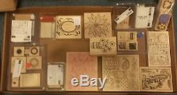 HUGE Lot 265 STAMPIN UP SETS! New and Used Clear and Rubber Stamps -Plus extras