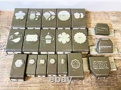 HUGE Lot Of Stampin' Up Stamps Sets, Dies, Punches, Ink Pads Retired BIG SHOT