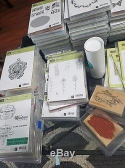 HUGE MIXED STAMP LOT! Stampin' Up sets! AND MORE