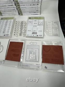 HUGE Stampin' Up Stamp Sets Lot Of 80 In Excellent Condition