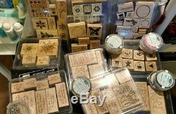 HUGE lot of Stampin` Up Scrapbook/Rubber Stamp Set