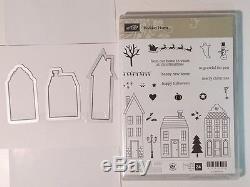 Holiday Home Stampin' Up! Photopolymer stamp set and coordinating framelits