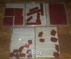 Huge Lot (20) Stampin Up Clear Mount Stamp Sets Holidays Occasions Sports Baby 2