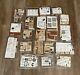 Huge Lot Of 160 Stampin' Up! Wood Mounted Rubber Stamps Most New & Retired Sets
