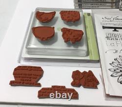 Huge Lot Of Stampin Up Rubber Stamp Sets 2005 75+ Sets