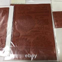 Huge Lot Of Stampin Up Rubber Stamp Sets 2005 75+ Sets