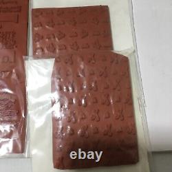 Huge Lot Of Stampin Up Rubber Stamp Sets 2005 75+ Sets