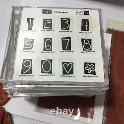 Huge Lot Of Stampin Up Rubber Stamp Sets 2005 75+ Sets