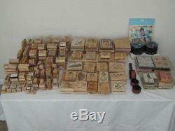 Huge Lot Of Stampin'Up! Stamp Sets Plus Extras Over 300 In All
