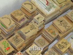 Huge Lot Of Stampin'Up! Stamp Sets Plus Extras Over 300 In All