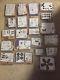 Huge Lot Stampin' Up 29 Stamp Sets Flowers Hearts Holidays Borders 175 Stamps