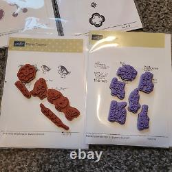 Huge Lot of 154 Stampin' Up Rubber Cling Stamp Sets NO CASES READ LISTING