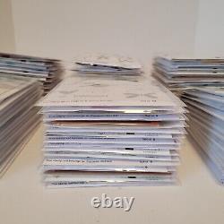 Huge Lot of 154 Stampin' Up Rubber Cling Stamp Sets NO CASES READ LISTING