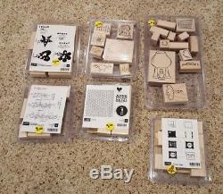 Huge Lot of 338 Stamps Stampin Up Sets Halloween Fall Autumn Teacher 1990 & up