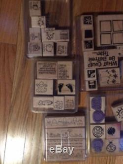 Huge Lot of 40 Stampin' Up! Stamp Sets