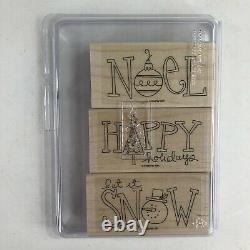Huge Lot of 67 Stampin Up! Retired Mounted Wood Rubber Stamp Set New Unused