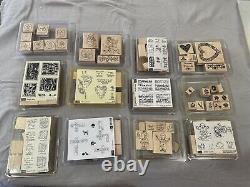 Huge Lot of Stampin' UP! Stamp Sets 23 SETS! Great Condition! Gently Used