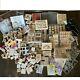 Huge Lot of Stampin' Up 400+ Stamp Sets Wood Rubber Acrylic Poly Rollers Sizzix