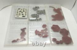Huge Mixed Lot of 31 Stampin' Up! Rubber & Photopolymer Stamp Sets SEE PHOTOS