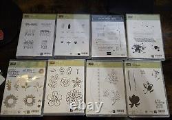 Huge Stampin Up Lot Sets Rubber And Polymer Stamps