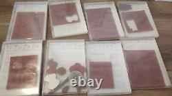 Huge Stampin Up Lot of 96 Stamp Sets Classic Stamp Dies NICE FREE SHIPPING