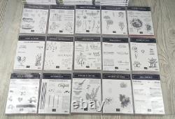 Huge Stampin' Up Stamp Set Lot 70 Sets unused