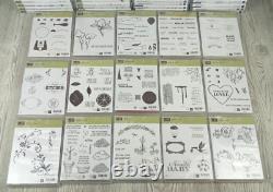 Huge Stampin' Up Stamp Set Lot 70 Sets unused