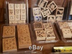 Huge lot of 14 retired Stampin' Up stamp sets