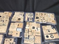 Huge lot of Craft Stamps 180+ Stampin Up and 120+ various 1995 and up