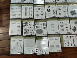 Huge lot of Stampin up Stamps 29 sets newithused