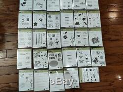 Huge lot of Stampin up Stamps 29 sets newithused