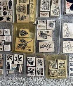 Huged Mixed Lot Of Stampin Up Stamps 325+ Stamp Collection 50+ Sets Very Clean