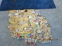 LARGE Lot 250 + 5 Stampin Up Sets Wood Rubber Stamps, Most never Used, All Sizes