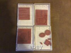 LOT OF 18 STAMPIN UP STAMP SETS. Mixed Themes. NEW & USED
