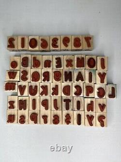 LOT OF 260 WOOD Block RUBBER STAMPS, MANY Sets VTG Stampin UP Some Unused