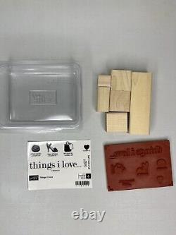 LOT OF 260 WOOD Block RUBBER STAMPS, MANY Sets VTG Stampin UP Some Unused