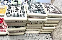 LOT STAMPIN' UP59 Classic Ink Stamp Pads & 35 Refills Large Color Variety