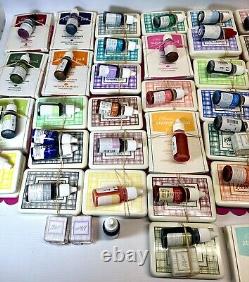 LOT STAMPIN' UP59 Classic Ink Stamp Pads & 35 Refills Large Color Variety