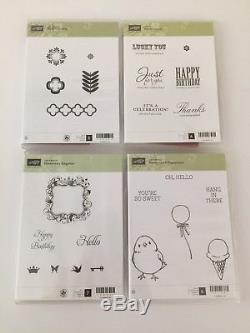LOT of 15 STAMPIN' UP! Sets BRAND NEW! -rubber and photopolymer sets RETIRED
