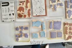 LOT of Stampin' Up Stamp Sets 35 Sets, 322 Stamps 1 Punch A great variety