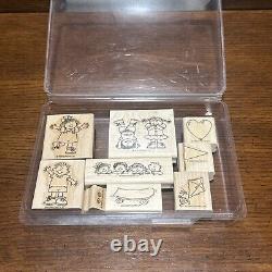 Large Lot Of Stampin Up! Stamps and Dies Set (Over 200 Stamps) Vintage and New