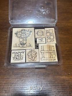 Large Lot Of Stampin Up! Stamps and Dies Set (Over 200 Stamps) Vintage and New