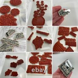 Large Lot of 20 Stampin' Up! Stamp sets Mixed Themes