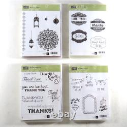 Large Lot of 78 Stampin' Up Rubber Cling Stamp Sets NEW