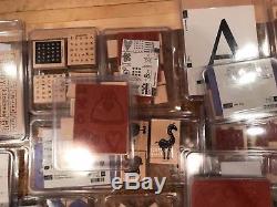 Large Lot of Stampin' Up! Stamp Sets (Some new some used)