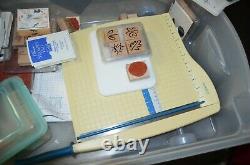 Large Lot of Stampin' Up! Stamp Sets and Other Stamping Accessories (Summer Fun)