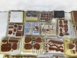 Large Lot of Stampin Up Stamps Sets 127 FREE SHIPPING
