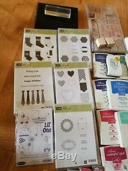 Large New & Used Stampin Up & Ink Set